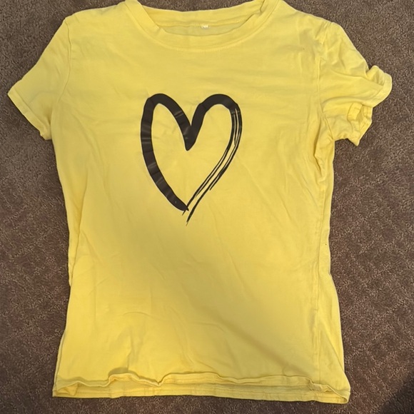 Tops - Yellow Heart Women’s T-Shirt